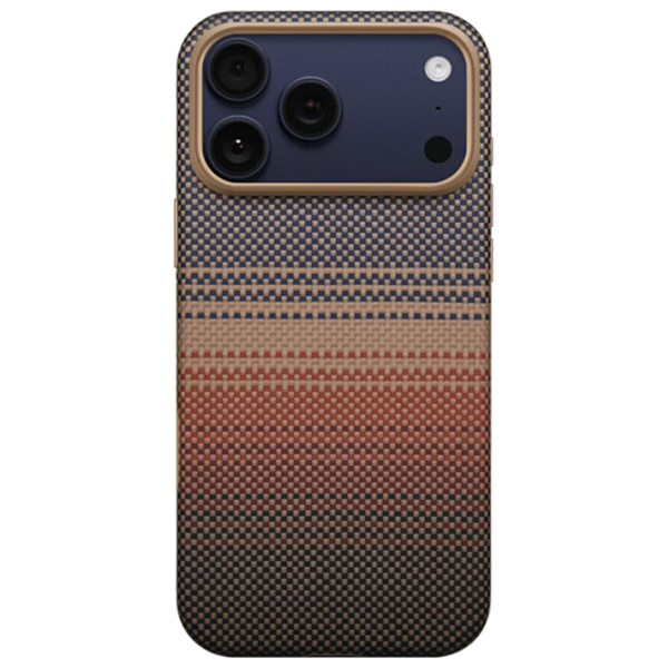 Husă pentru smartphone Apple iPhone 17 Pro Max (Aramid UltraGuard) Sunset Pitaka, PC, MagSafe Back
