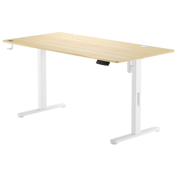 Masă gaming SENSE7 Nojo Pine-White  photo 3