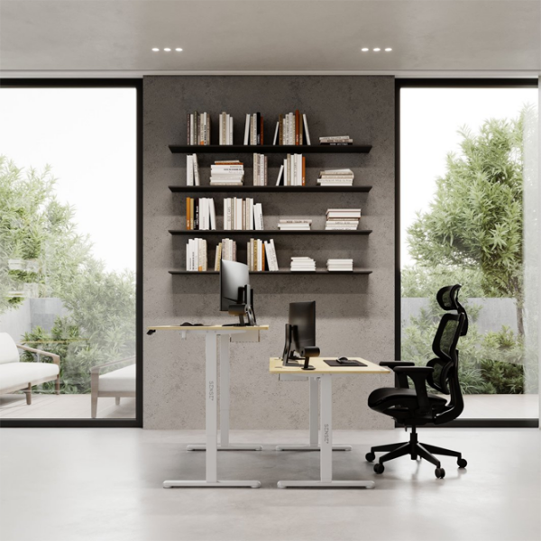 Masă gaming SENSE7 Nojo Pine-White  photo 6