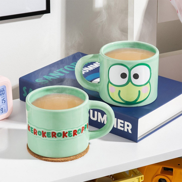 Кружка Paladone Hello Kitty Keroppi Зеленый 400 мл photo 3