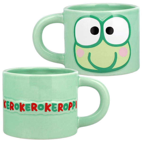 Кружка Paladone Hello Kitty Keroppi Зеленый 400 мл photo 4