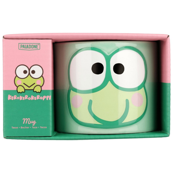 Кружка Paladone Hello Kitty Keroppi Зеленый 400 мл photo 5