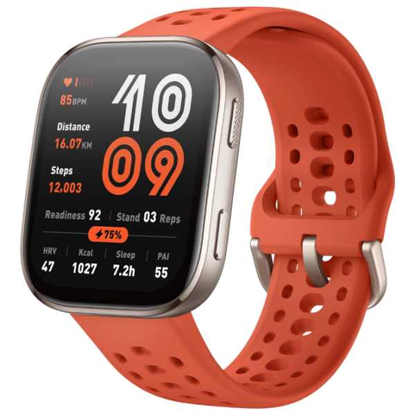Ceas inteligent Amazfit Bip 6 Red 1.97" | 46 mm | Aluminiu/Silicon
|  photo 1