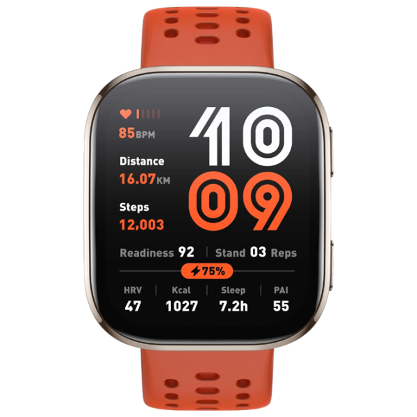 Ceas inteligent Amazfit Bip 6 Red 1.97" | 46 mm | Aluminiu/Silicon
|  photo 2