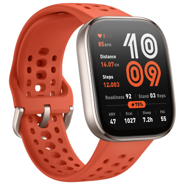 Ceas inteligent Amazfit Bip 6 Red 1.97" | 46 mm | Aluminiu/Silicon
|  photo 3