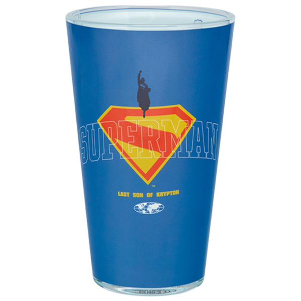 Pahar Paladone DC Superman Glass Blue 400 ml photo 1