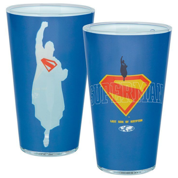 Pahar Paladone DC Superman Glass Blue 400 ml photo 2