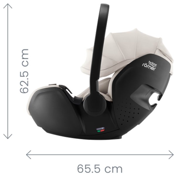 Scaun auto Britax-Römer Baby-Safe Pro Lux 4000984000856 Black 0 luni - 15 luni, 13 kg photo 8