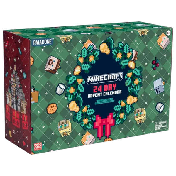 Calendar Paladone 24 Days Advent PP14078MCF Green Minecraft photo 1