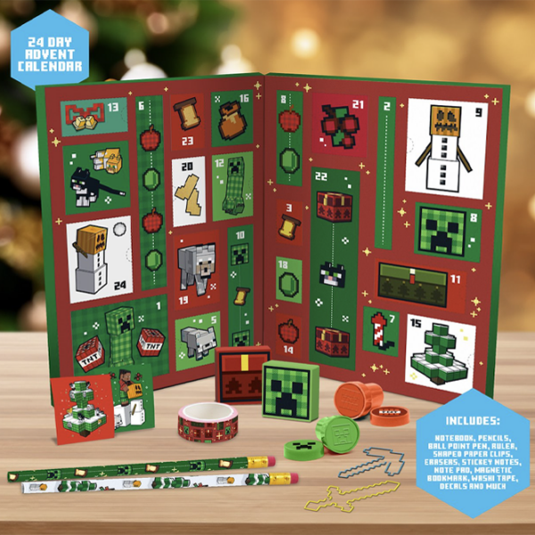 Calendar Paladone 24 Days Advent PP14078MCF Green Minecraft photo 3