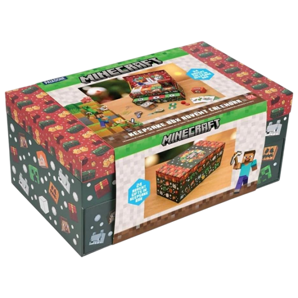 Calendar Paladone Keepsake Box PP15749MCF Red Minecraft photo 1