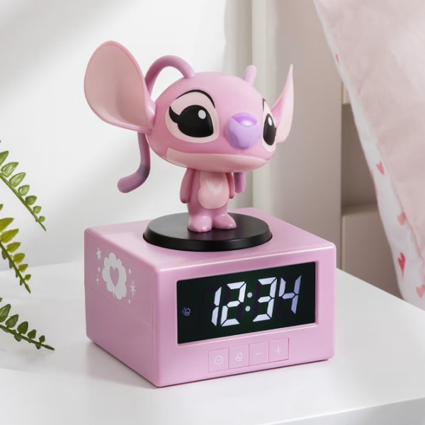Deșteptător Paladone Disney Stitch Angel Icon De masă | Digital photo 4