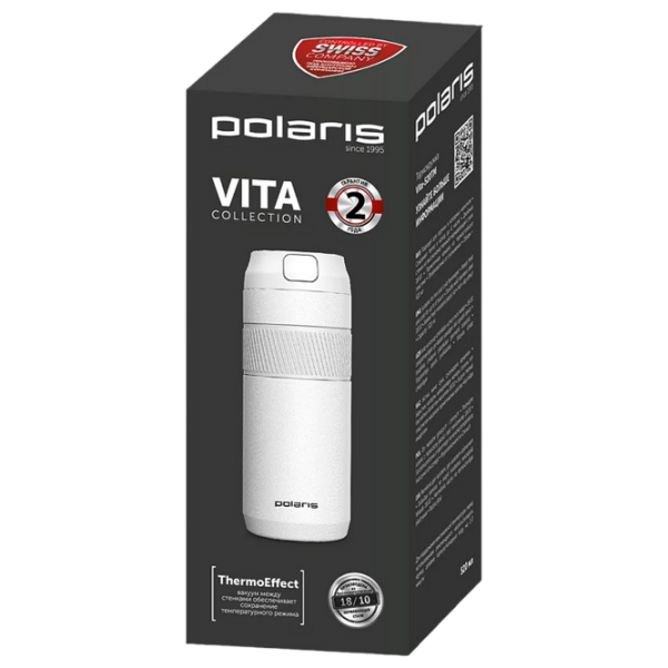 Cană termo Polaris Classic Vita-520TM White 0.52l photo 5