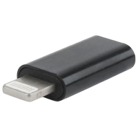 Адаптер Cablexpert A-USB-CF8PM-01 Черный Lightning