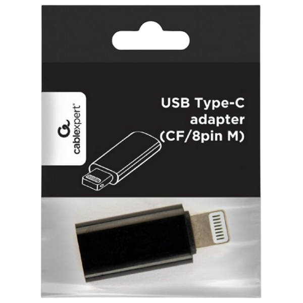 Адаптер Cablexpert A-USB-CF8PM-01 Черный Lightning photo 2
