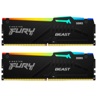 Оперативная память 16 ГБ Kingston FURY Beast RGB KF560C36BBEAK2-16 DIMM, DDR5, 6000 МГц