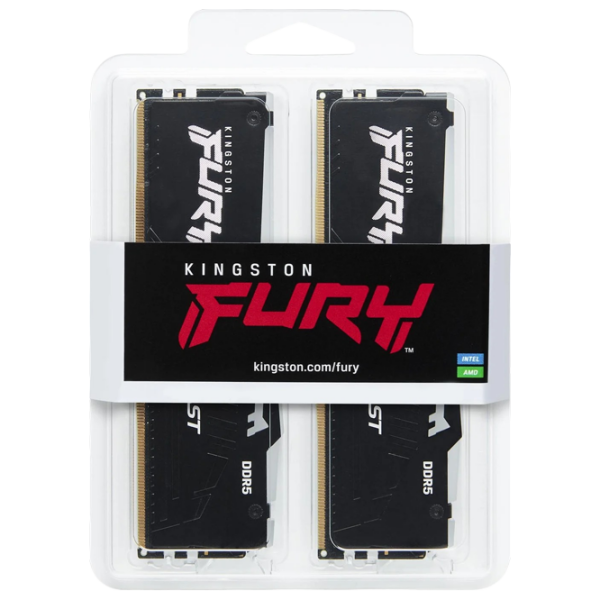 Оперативная память 16 ГБ Kingston FURY Beast RGB KF560C36BBEAK2-16 DIMM, DDR5, 6000 МГц photo 5
