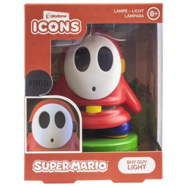 Lampă LED Paladone Shy Guy Icon Light Red Rețea photo 5