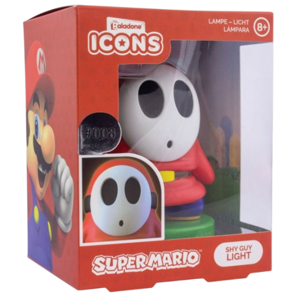 Lampă LED Paladone Shy Guy Icon Light Red Rețea photo 6
