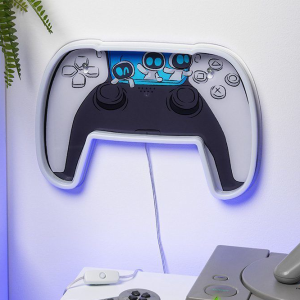 Lampă LED Paladone Astrobot Wall Mountable LED Neon Light White Rețea photo 3