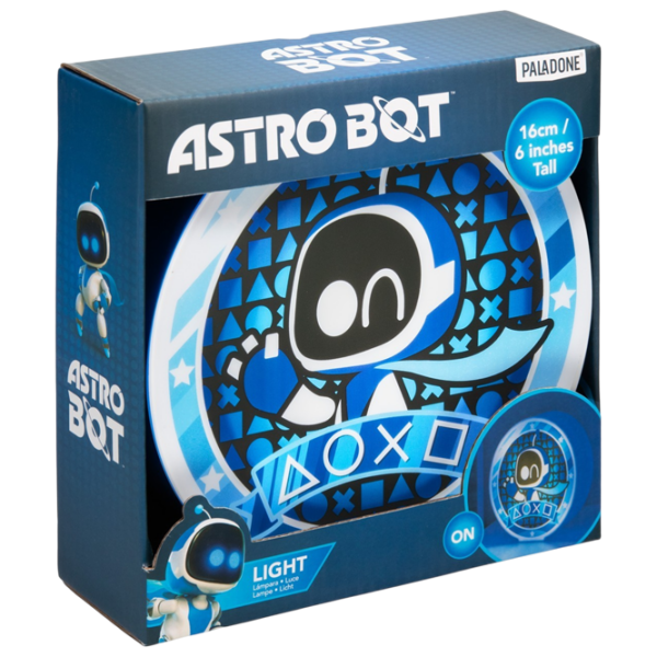 Lampă LED Paladone Astrobot Box Light Blue Baterie photo 5