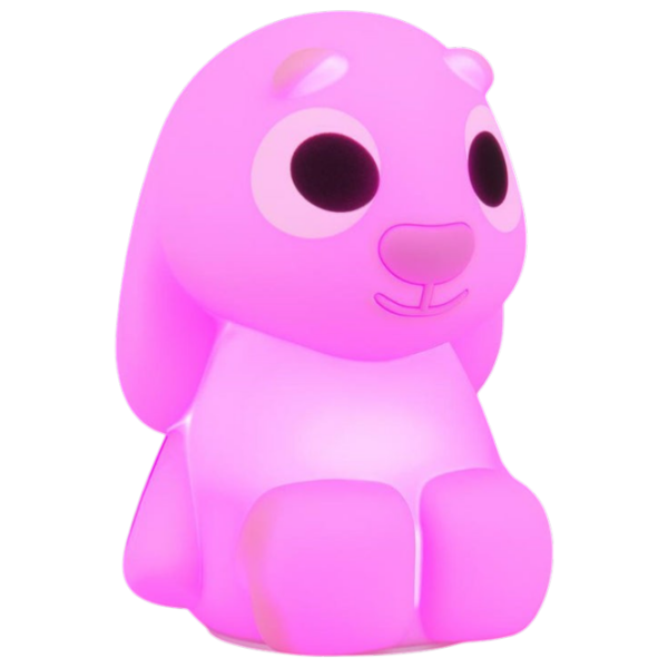 Lampă LED Paladone Floppy SquishyGlo Pink Acumulator photo 4
