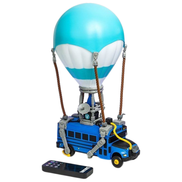 Lampă LED Paladone Fortnite Battle Bus Diorama Blue Rețea photo 2