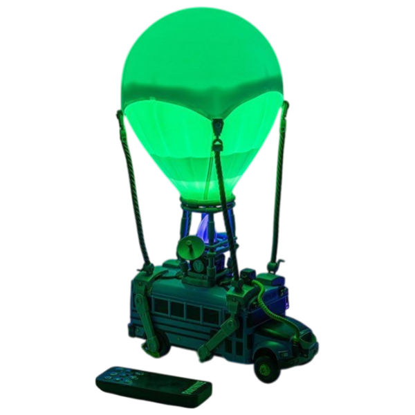 Lampă LED Paladone Fortnite Battle Bus Diorama Blue Rețea photo 3