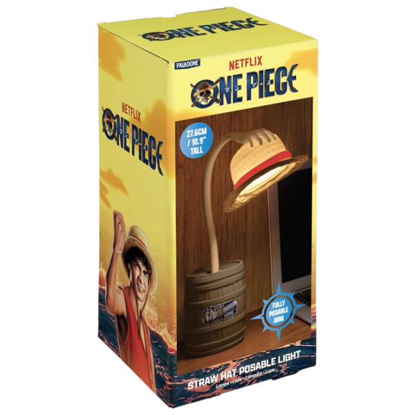 Lampă de masă Paladone One Piece Straw Hat Posable Brown Rețea photo 2
