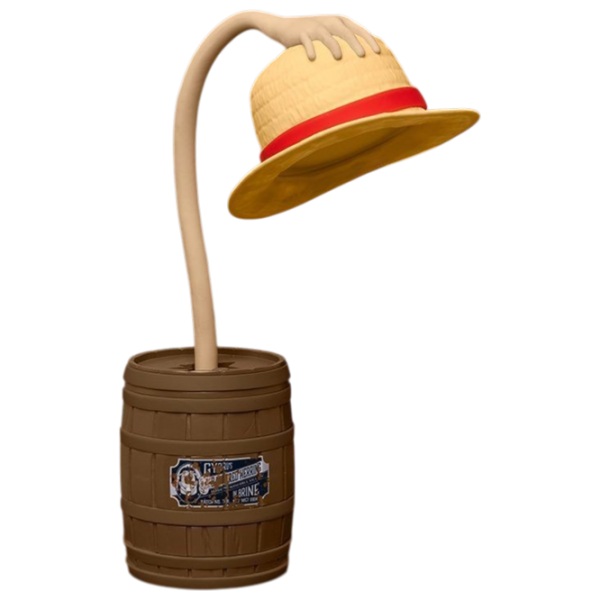Lampă de masă Paladone One Piece Straw Hat Posable Brown Rețea photo 4