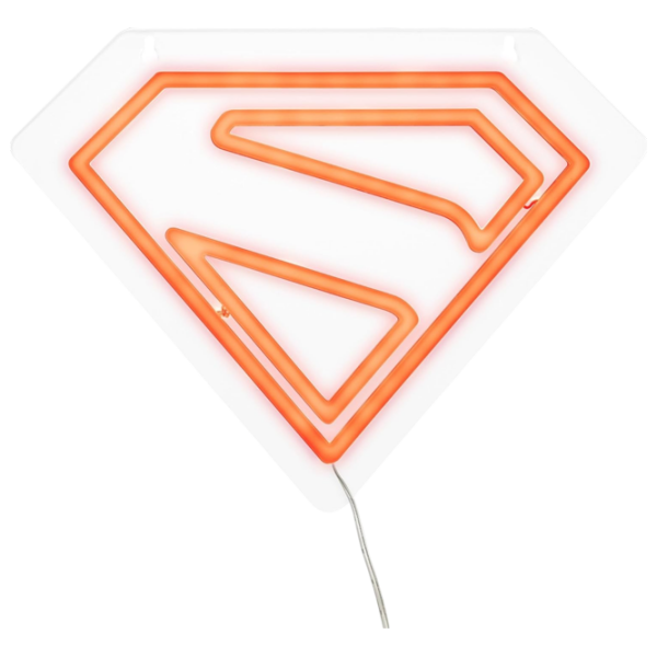 Lampă LED Paladone Superman Wall Mountable LED Neon Light White Rețea photo 1