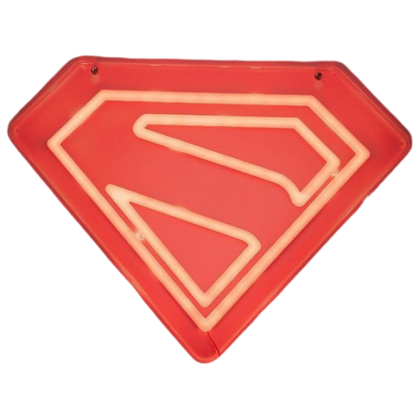Lampă LED Paladone Superman Wall Mountable LED Neon Light White Rețea photo 4