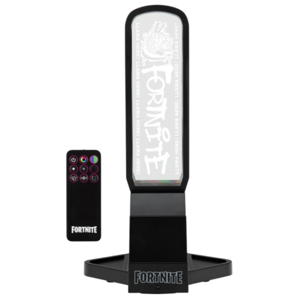 Lampă de masă Paladone Fortnite Desk Headphone Stand Black Rețea photo 2