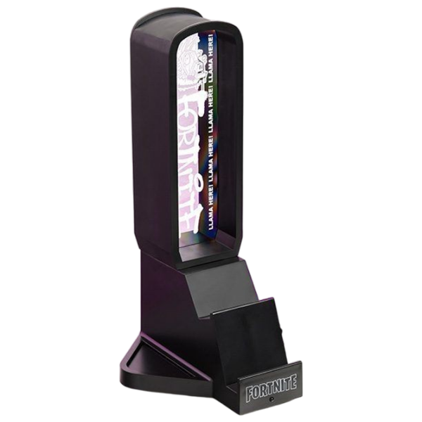 Lampă de masă Paladone Fortnite Desk Headphone Stand Black Rețea photo 3