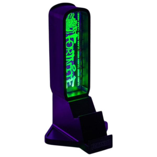 Lampă de masă Paladone Fortnite Desk Headphone Stand Black Rețea photo 8