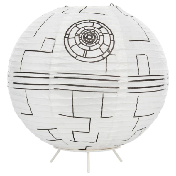 Lampă de masă Paladone Star Wars Death Star Lantern White Baterie photo 1