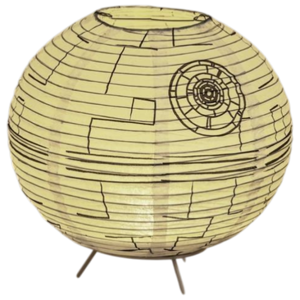 Lampă de masă Paladone Star Wars Death Star Lantern White Baterie photo 3