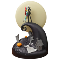 Lampă de masă Paladone Nightmare Before Christmas Diorama Black Rețea