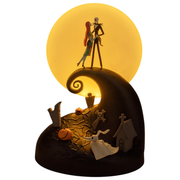 Lampă de masă Paladone Nightmare Before Christmas Diorama Black Rețea photo 3