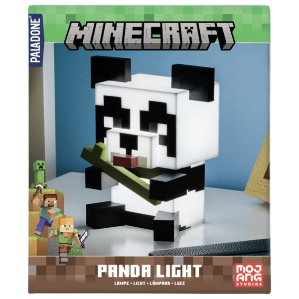 Lampă LED Paladone Minecraft Panda White Baterie photo 5