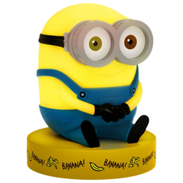 Lampă LED Paladone Minions Bob Icon Light Yellow Baterie photo 3