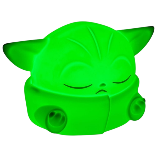 Lampă LED Paladone Star Wars Mandalorian Grogu Green Acumulator photo 4