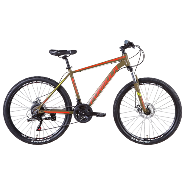 Bicicletă Formula Thor 1.0 26 26" Khaki Red Aluminiu /  photo 1