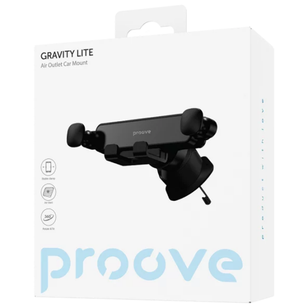 Suport auto Proove Gravity Lite Air Outlet () Black  / Black photo 3