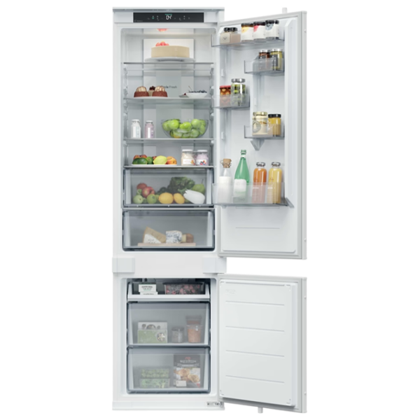 Frigider încorporabil Candy ECNBQT3519EW White 211l / No Frost, 73l / No Frost, E photo 1