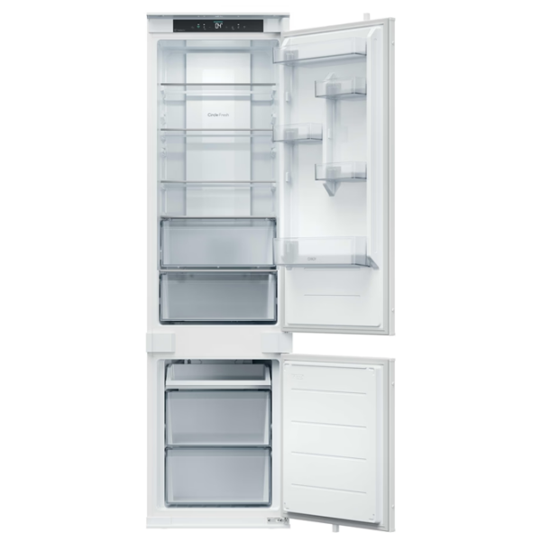 Frigider încorporabil Candy ECNBQT3519EW White 211l / No Frost, 73l / No Frost, E photo 5