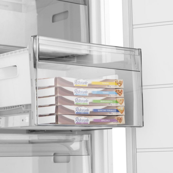 Frigider încorporabil Candy ECNBQT3519EW White 211l / No Frost, 73l / No Frost, E photo 6