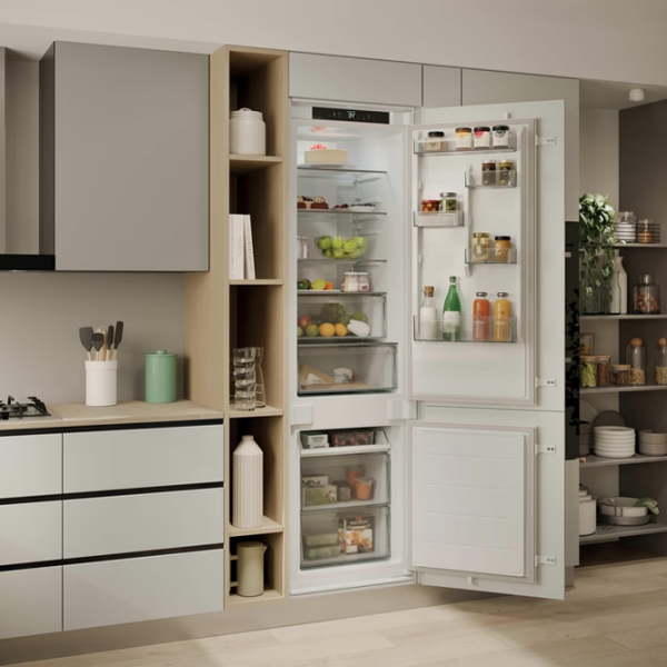 Frigider încorporabil Candy ECNBQT3519EW White 211l / No Frost, 73l / No Frost, E photo 11
