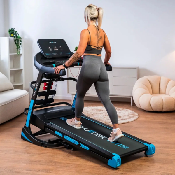 Bandă de alergat Thunder CORE DS Black 180 kg, 20 km/h photo 5