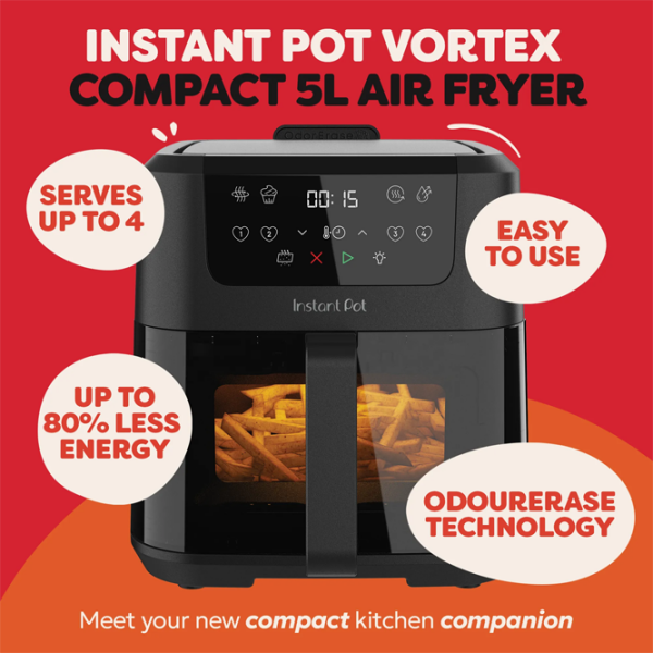 Friteuză InstantPot Vortex Compact Black 1500 W photo 2